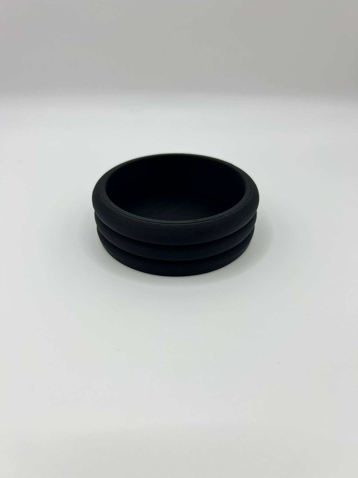 Small Horizontal Ribbed Pot – Perfect for Home & Desk Accessories
