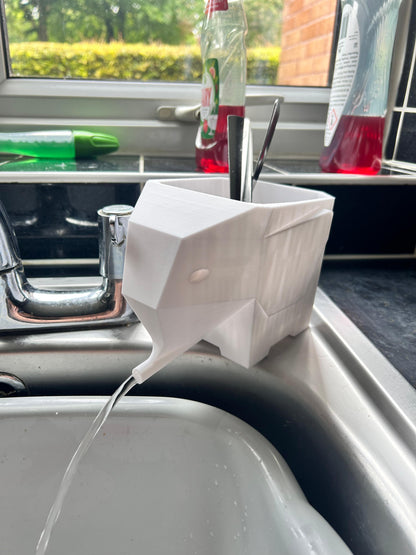 Elephant Utensil Drainer – Fun & Functional Kitchen Organizer