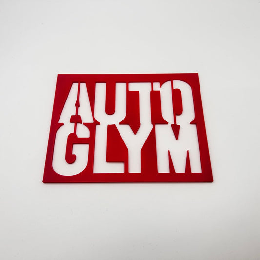 Autoglym Logo Carpet Stencil – Car Valeting & Detailing Tool for Professional Finish