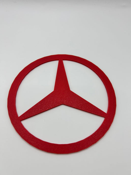 Mercedes Floor Mat Stencil-3D Printed Detailing Tool for Custom Carpet Logos