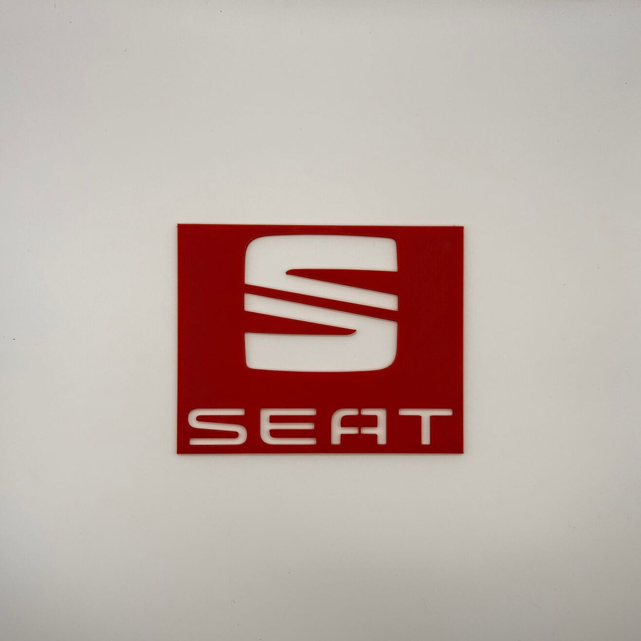 Seat Carpet Logo Stencil-3D Printed Car Detailing Template for Floor Mats