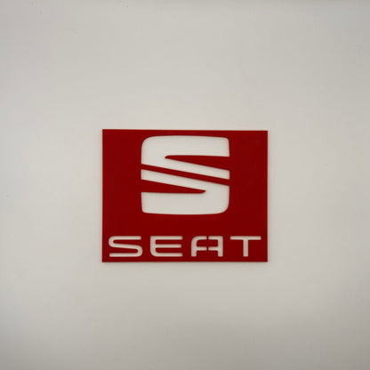 Seat Carpet Logo Stencil-3D Printed Car Detailing Template for Floor Mats