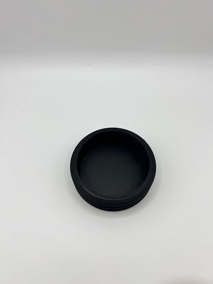 Small Horizontal Ribbed Pot – Perfect for Home & Desk Accessories