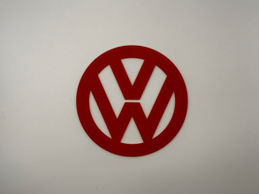 Volkswagen Carpet Logo Stencil-3D Printed Car Detailing Template for Floor Mats